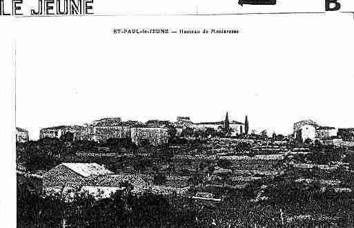 Ville de SAINTPAULLEJEUNE Carte postale ancienne