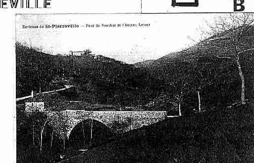 Ville de SAINTPIERREVILLE Carte postale ancienne