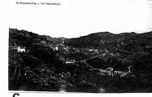 Ville de SAINTPIERREVILLE Carte postale ancienne