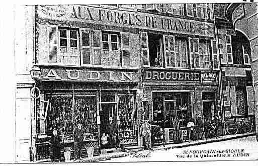 Ville de SAINTPOURCAINSURSIOULE Carte postale ancienne
