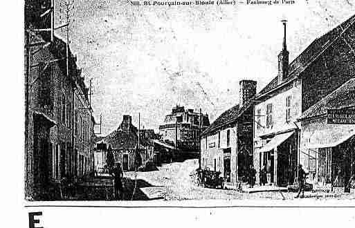 Ville de SAINTPOURCAINSURSIOULE Carte postale ancienne