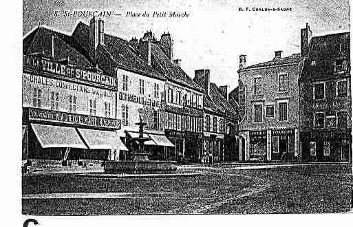 Ville de SAINTPOURCAINSURSIOULE Carte postale ancienne