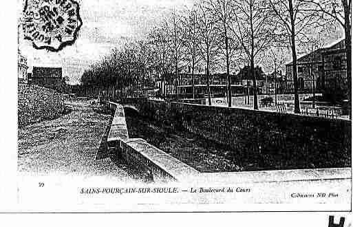Ville de SAINTPOURCAINSURSIOULE Carte postale ancienne Ville de SAINTPOURCAINSURSIOULE Carte postale ancienne