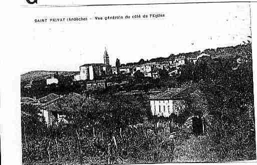 Ville de SAINTPRIVAT Carte postale ancienne