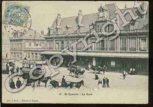 Ville de SAINTQUENTIN Carte postale ancienne