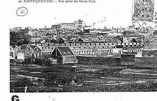 Ville de SAINTQUENTIN Carte postale ancienne