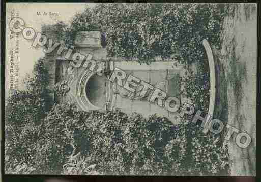 Ville de SAINTRAPHAEL Carte postale ancienne