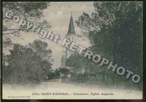 Ville de SAINTRAPHAEL Carte postale ancienne