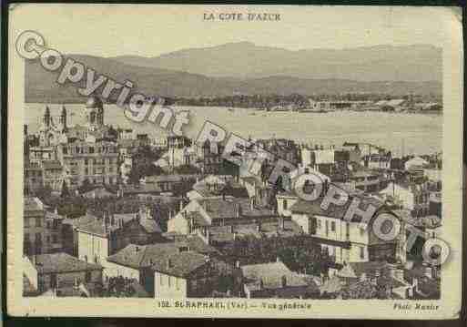 Ville de SAINTRAPHAEL Carte postale ancienne