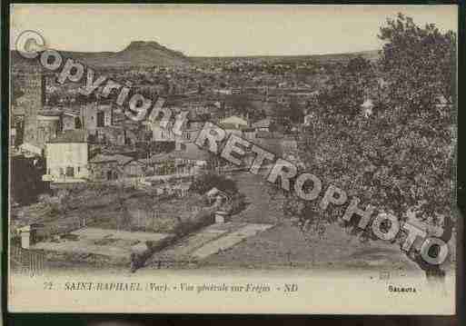 Ville de SAINTRAPHAEL Carte postale ancienne