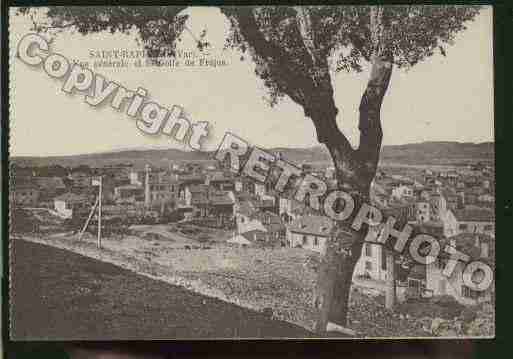 Ville de SAINTRAPHAEL Carte postale ancienne