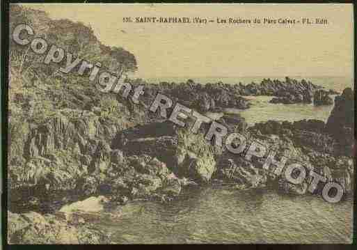 Ville de SAINTRAPHAEL Carte postale ancienne