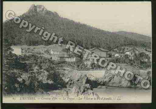 Ville de SAINTRAPHAEL Carte postale ancienne