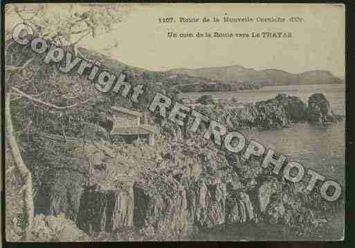 Ville de SAINTRAPHAEL Carte postale ancienne