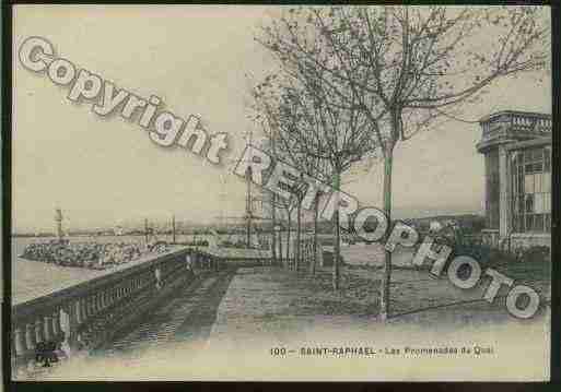 Ville de SAINTRAPHAEL Carte postale ancienne