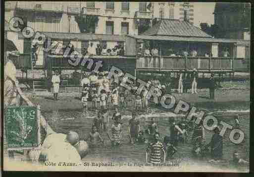 Ville de SAINTRAPHAEL Carte postale ancienne