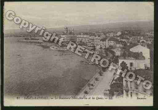 Ville de SAINTRAPHAEL Carte postale ancienne