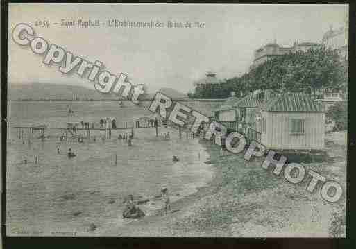 Ville de SAINTRAPHAEL Carte postale ancienne