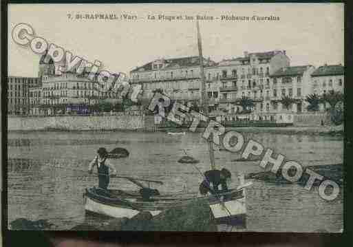 Ville de SAINTRAPHAEL Carte postale ancienne