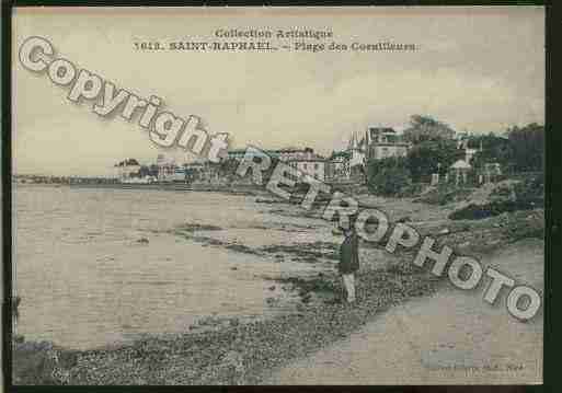 Ville de SAINTRAPHAEL Carte postale ancienne