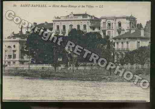 Ville de SAINTRAPHAEL Carte postale ancienne