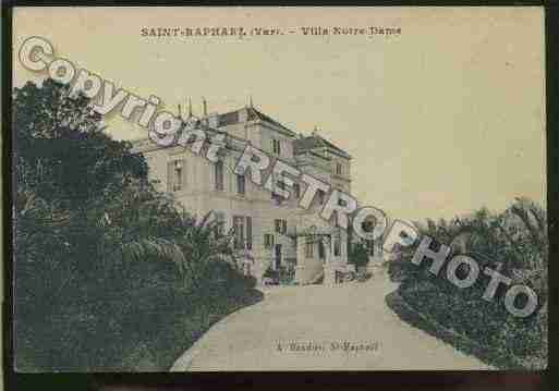 Ville de SAINTRAPHAEL Carte postale ancienne Ville de SAINTRAPHAEL Carte postale ancienne