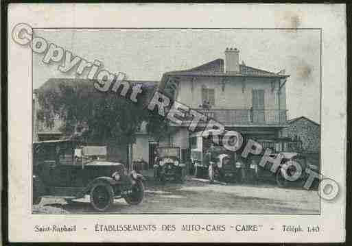 Ville de SAINTRAPHAEL Carte postale ancienne Ville de SAINTRAPHAEL Carte postale ancienne