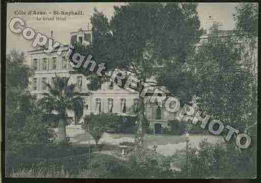 Ville de SAINTRAPHAEL Carte postale ancienne