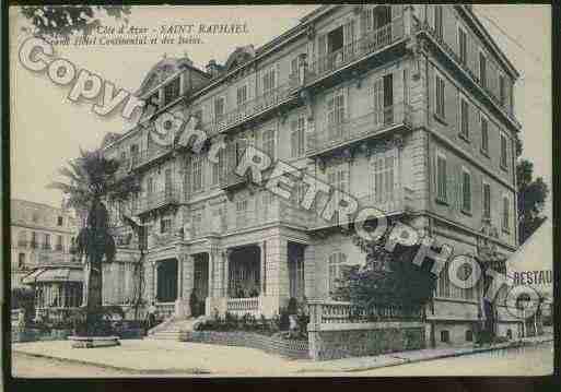 Ville de SAINTRAPHAEL Carte postale ancienne