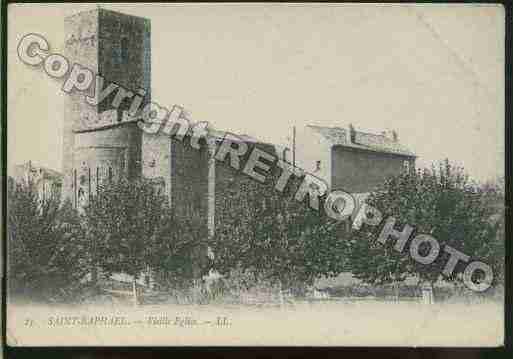 Ville de SAINTRAPHAEL Carte postale ancienne