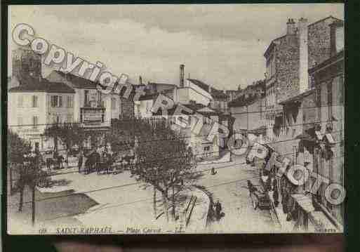 Ville de SAINTRAPHAEL Carte postale ancienne