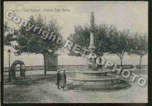 Ville de SAINTRAPHAEL Carte postale ancienne