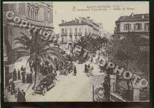 Ville de SAINTRAPHAEL Carte postale ancienne Ville de SAINTRAPHAEL Carte postale ancienne