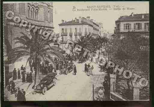 Ville de SAINTRAPHAEL Carte postale ancienne