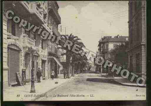 Ville de SAINTRAPHAEL Carte postale ancienne