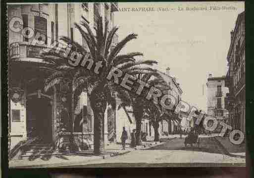 Ville de SAINTRAPHAEL Carte postale ancienne