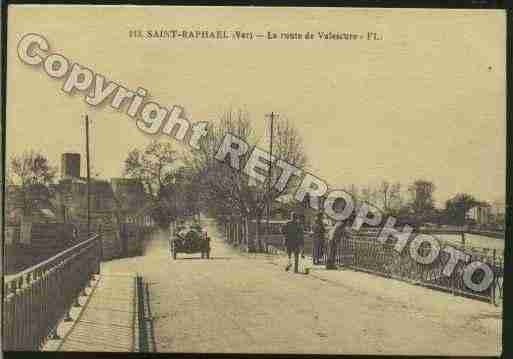 Ville de SAINTRAPHAEL Carte postale ancienne