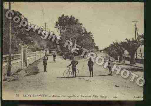 Ville de SAINTRAPHAEL Carte postale ancienne