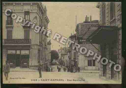 Ville de SAINTRAPHAEL Carte postale ancienne Ville de SAINTRAPHAEL Carte postale ancienne