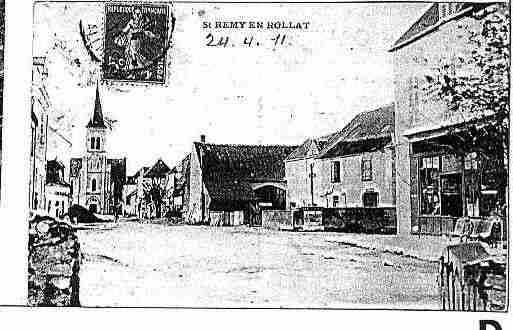 Ville de SAINTREMYENROLLAT Carte postale ancienne