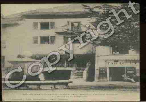 Ville de SAINTSAUVEURSURTINEE Carte postale ancienne Ville de SAINTSAUVEURSURTINEE Carte postale ancienne