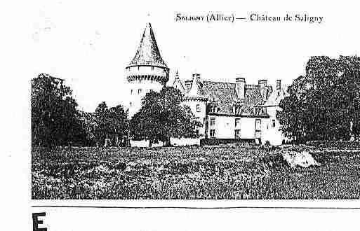 Ville de SALIGNYSURROUDON Carte postale ancienne Ville de SALIGNYSURROUDON Carte postale ancienne