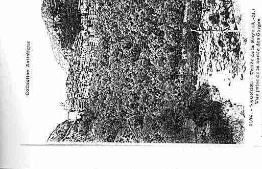 Ville de SAORGE Carte postale ancienne