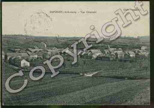Ville de SAPOGNEETFEUCHERES Carte postale ancienne Ville de SAPOGNEETFEUCHERES Carte postale ancienne