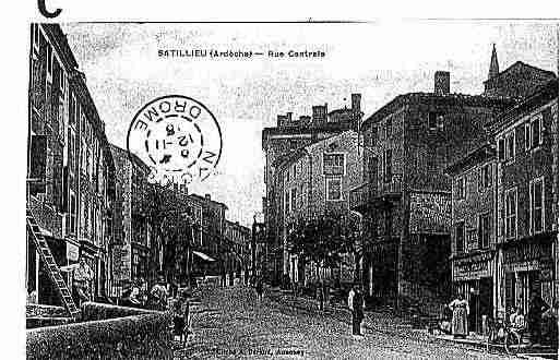 Ville de SATILLIEU Carte postale ancienne