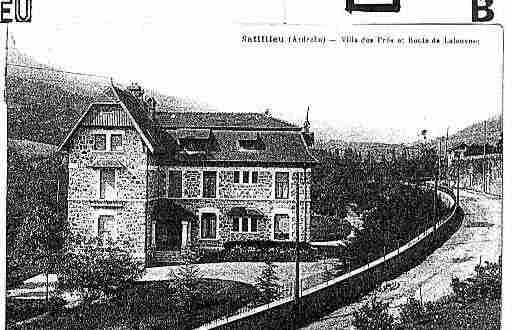 Ville de SATILLIEU Carte postale ancienne