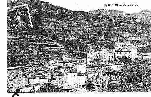 Ville de SATILLIEU Carte postale ancienne