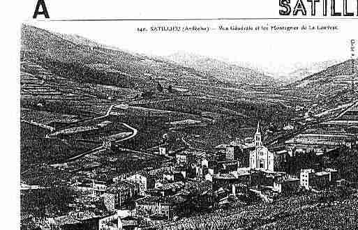 Ville de SATILLIEU Carte postale ancienne