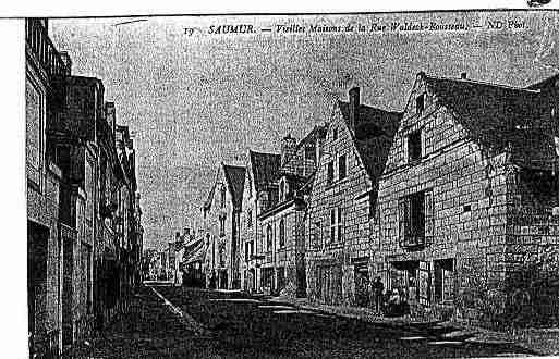 Ville de SAUMUR Carte postale ancienne
