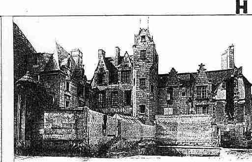 Ville de SAUMUR Carte postale ancienne